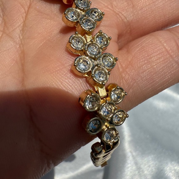 Panthere Vintage classy Gold Chain Bracelet Zircon/waterproof - Picture 10 of 14